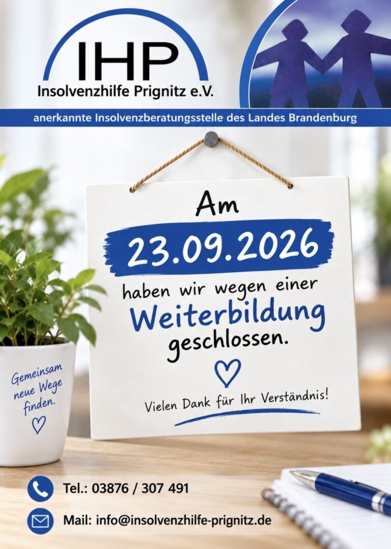 ihp schließung 23.9.26